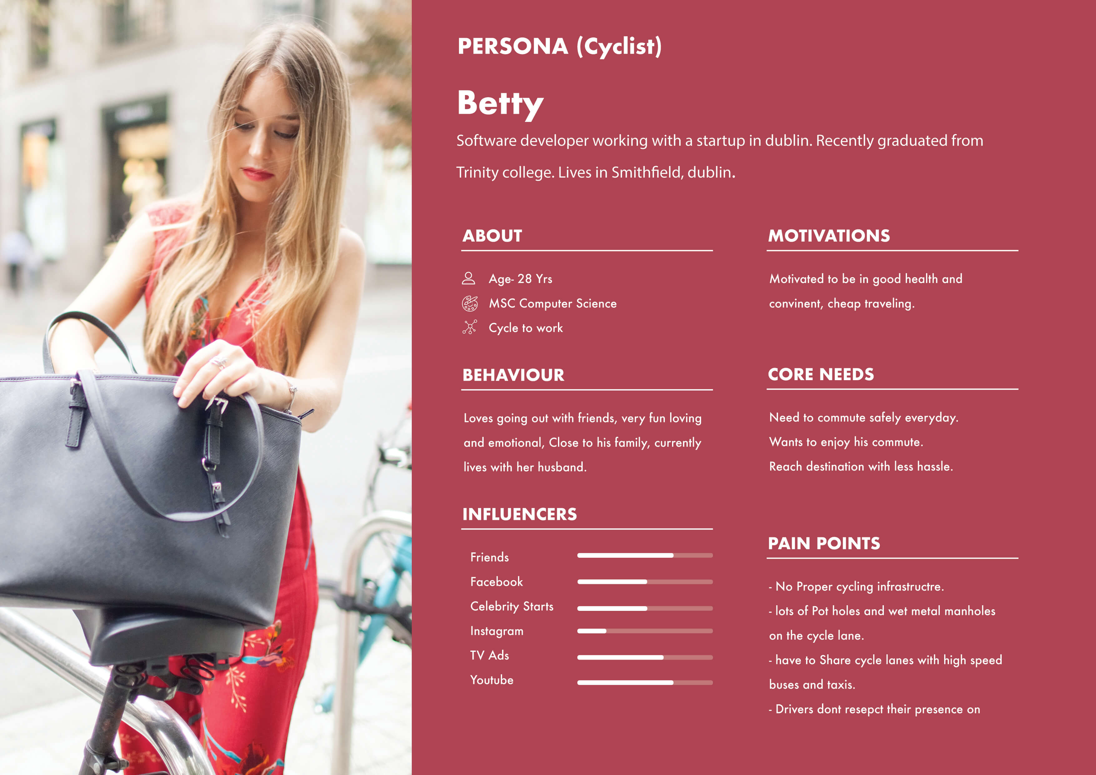 Persona — Cyclist (Key User)